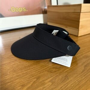 Lululemon Black Visor